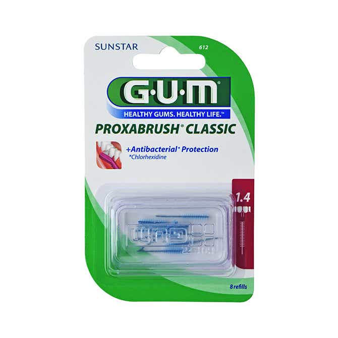PROXABRUSH CLASSIC BROSSETTES 612 RECHARGES 1 3MM 8 UNITES