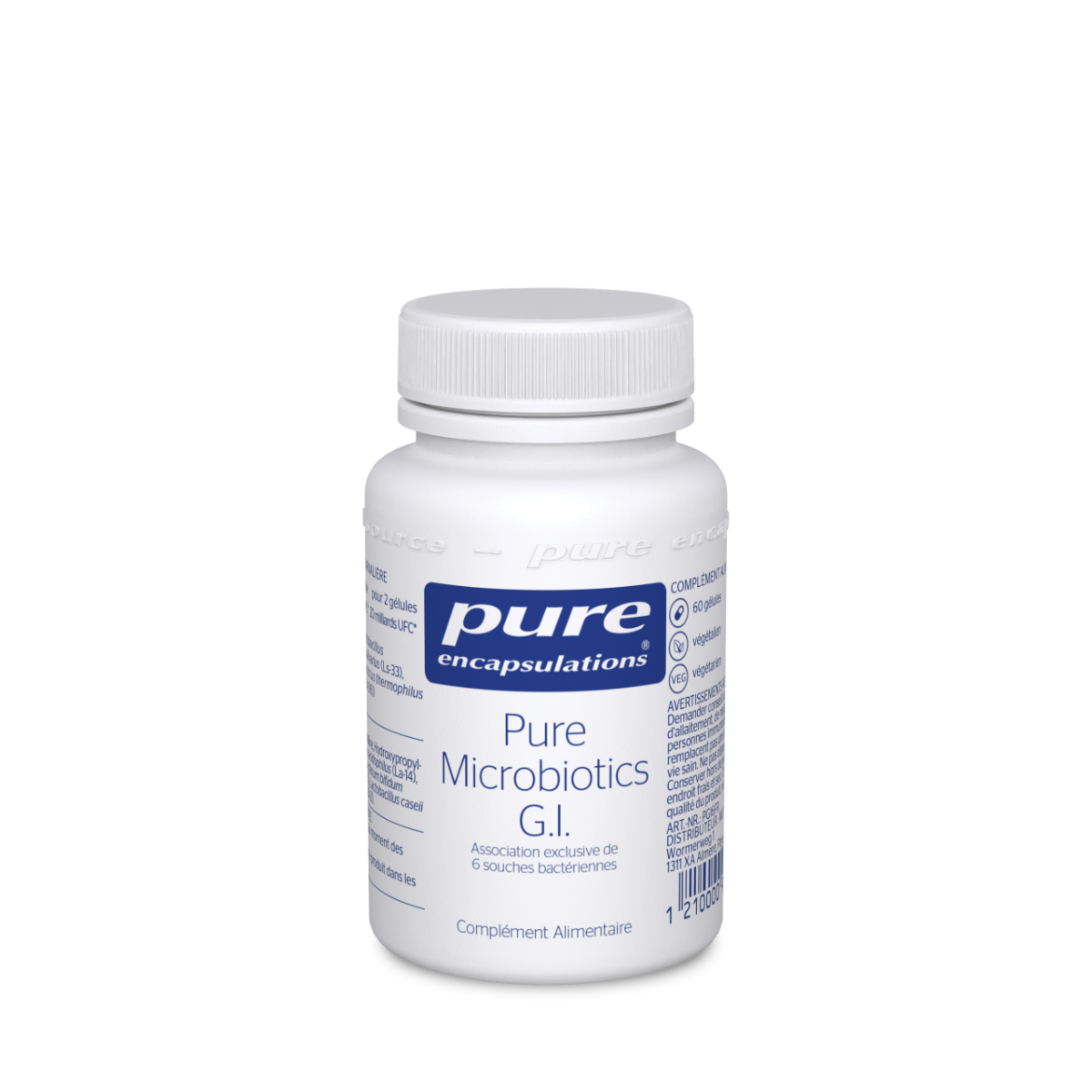 PURE MICROBIOTICS G I 60 GELULES