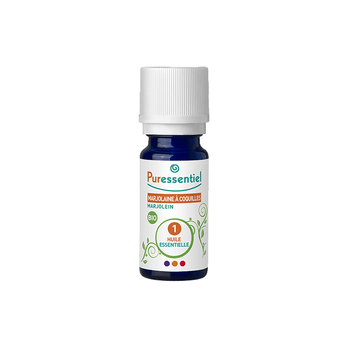 PURESSENTIEL HUILE ESSENTIELLE MARJOLAINE A COQUILLE BIO 5ML