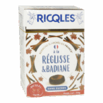 RICQLES BONBONS SANS SUCRES A LA REGLISSE BADIANE 40G