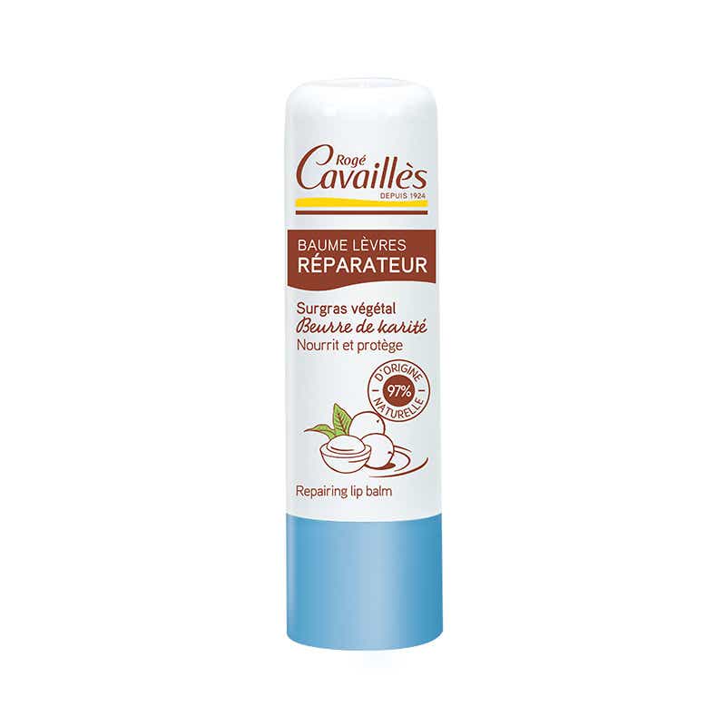 ROGE CAVAILLES BAUME LEVRES REPARATEUR SURGRAS VEGETAL BEURRE DE KARITE 5 5G