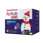 SANTE VERTE ACTIRUB ENFANT COMPLEMENT ALIMENTAIRE SACHETS A DILUER VITAMINE D GOUT FRAMBOISE 20 SACHETS