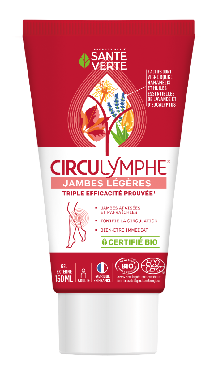 SANTE VERTE CIRCULYMPHE GEL EXTERNE 150ML