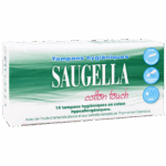 SAUGELLA COTTON TOUCH TAMPONS HYGIENIQUES MINI 16 UNITES