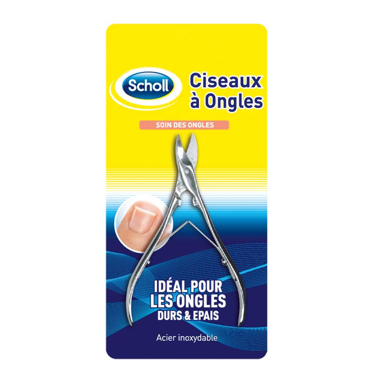 SCHOOL CISEAUX A ONGLES ONGLES DURS ET EPAIS