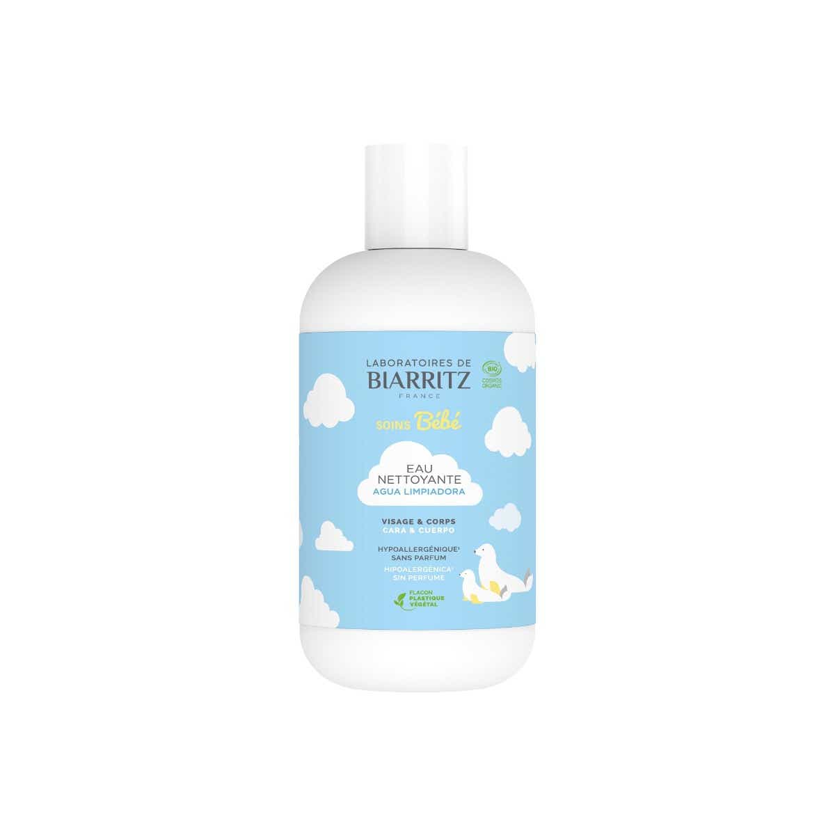 SOIN BEBE EAU NETTOYANTE VISAGE CORPS BIO 200ML