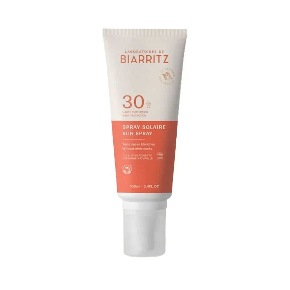 SOINS SOLAIRES SPRAY SOLAIRE VISAGE ET CORPS BIO SPF30 100ML