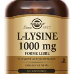 SOLGAR L LYSINE 1000MG 50 GELULES