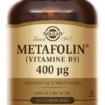 SOLGAR METAFOLIN VITAMINE B9 50 COMPRIMES