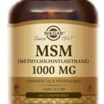 SOLGAR MSM 1000 MG 60 GELULES