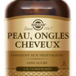 SOLGAR PEAU ONGLES CHEVEUX 120 COMPRIMES