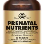 SOLGAR PRENATAL NUTRIENTS 60 TABLETS