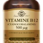 SOLGAR VITAMINE B12 500 G 50 GELULES VEGETALES