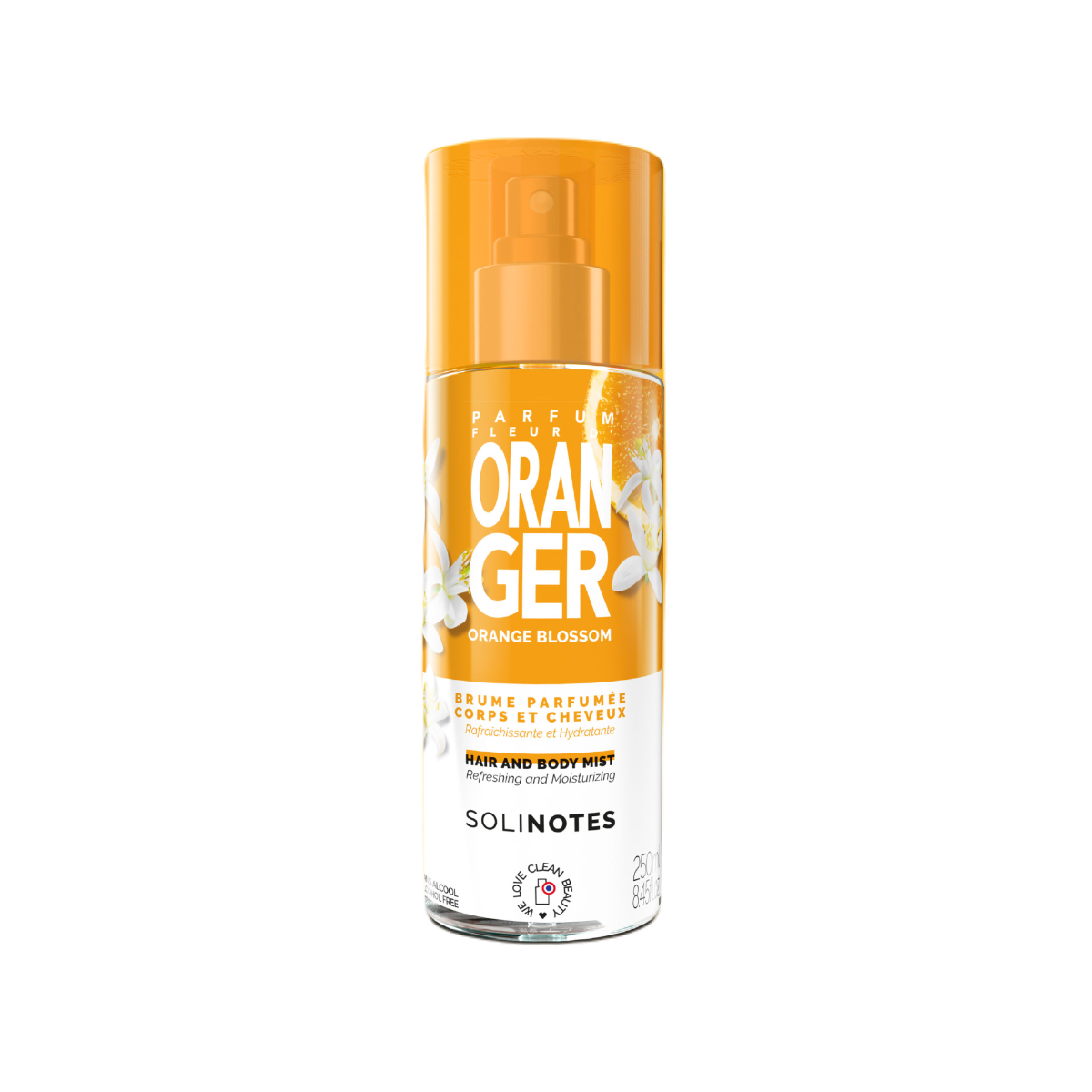 SOLINOTES BRUME PARFUMEE FLEUR D ORANGER 250ML