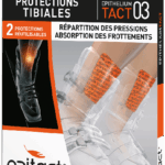 SPORT PROTECTIONS TIBIALES 2 PROTECTIONS REUTILISABLES
