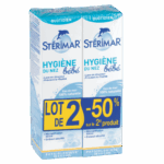 STERIMAR STERIMAR BEBE HYGIENE DU NEZ 0 A 3 ANS LOT DE 2X100ML