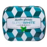 SUPERWHITE PASTILLES MINI MINTS MENTHE GLACEE 50 UNITES