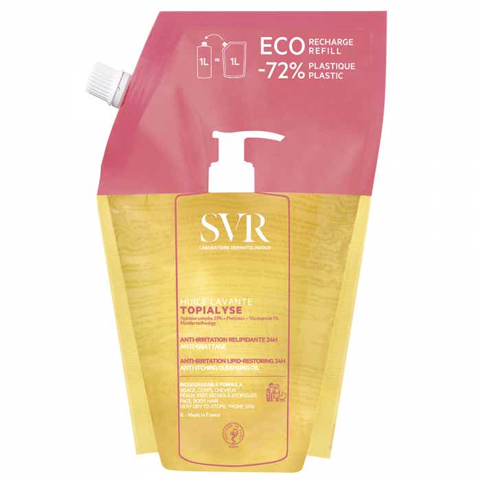 SVR ECO RECHARGE TOPIALYSE HUILE LAVANTE HYDRATANTE ET APAISANTE 1L