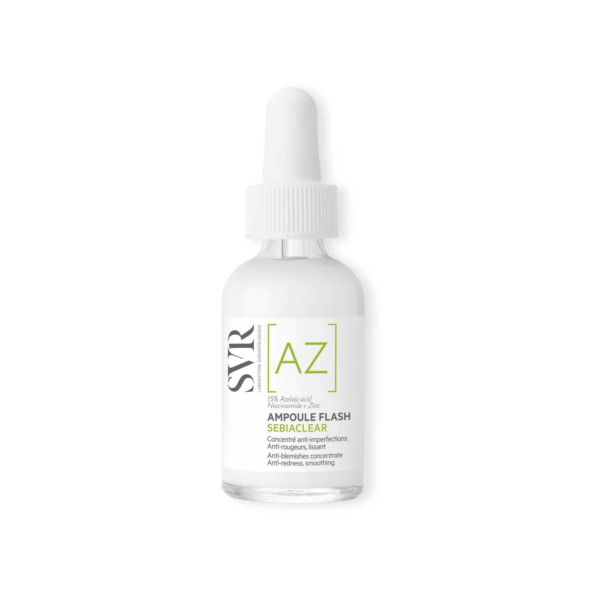 SVR SEBIACLEAR AMPOULE FLASH CONCENTRE ANTI IMPERFECTIONS ANTI ROUGEURS LISSANT 30ML
