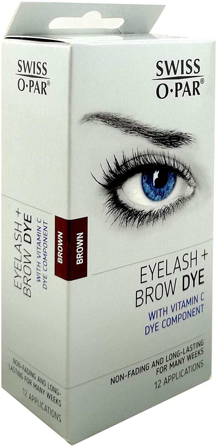 SWISS O PAR TEINTURE SOURCILS ET CILS MARRON 12 APPLICATIONS