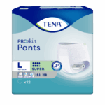 TENA PROSKIN PANTS PROTECTION ABSORBANTE SUPER TAILLE L 12 UNITES