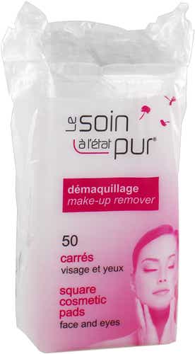 TETRA MEDICAL COTONS DEMAQUILLANTS CARRES X50