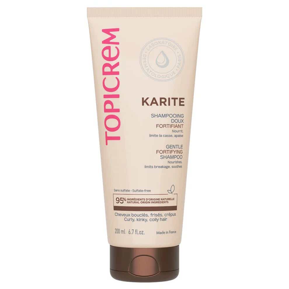 TOPICREM KARITE SHAMPOOING DOUX FORTIFIANT CHEVEUX BOUCLES FRISE CREPUS 200ML