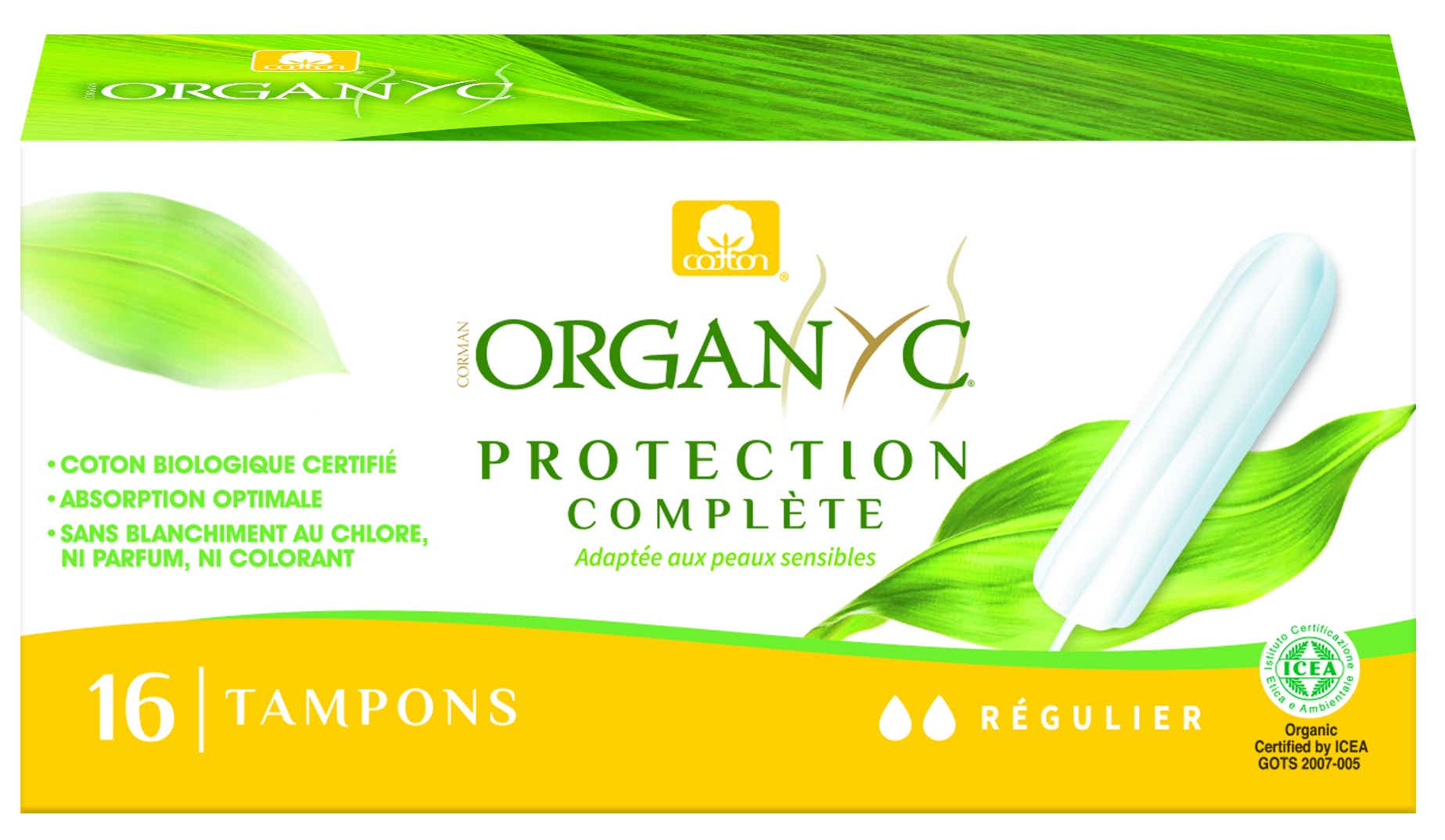 UNYQUE TAMPONS BIO NORMAL 16 UNITES