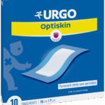 URGO OPTISKIN PANSEMENT STERILE SEMI PERMEABLE 10 UNITES 10 X 7 CM