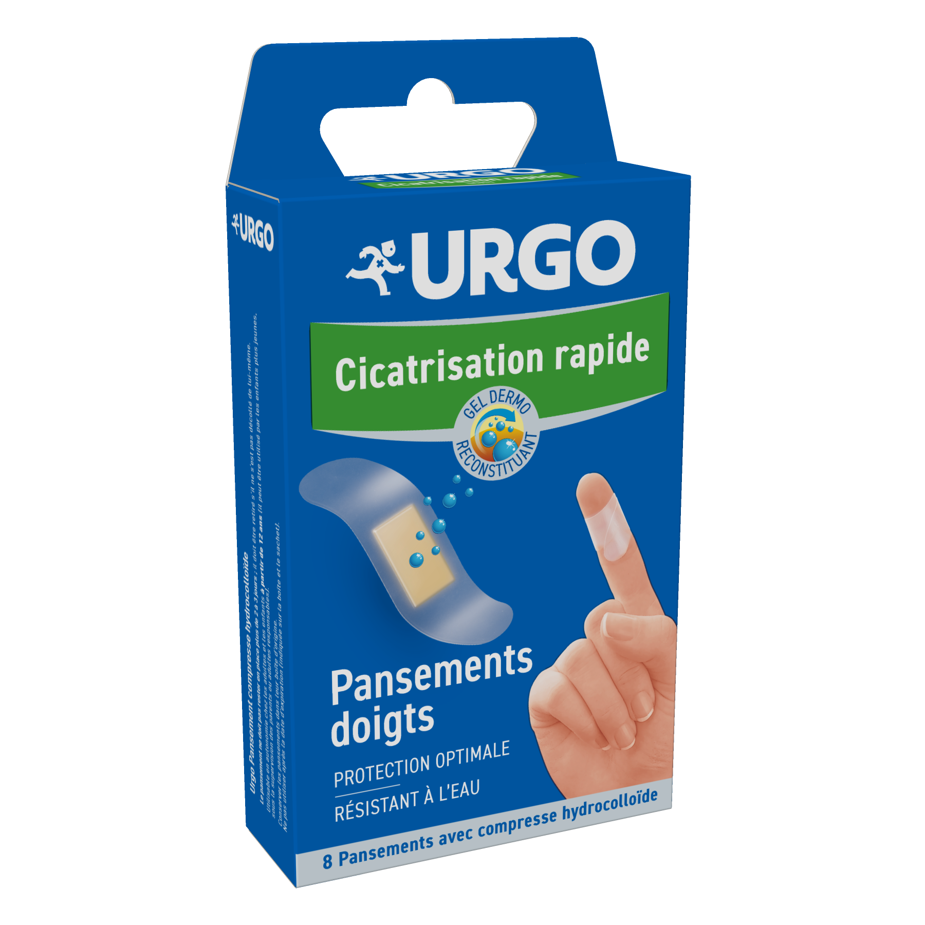 URGO PANSEMENT DOIGT CICATRISATION RAPIDE 8 UNITES