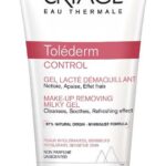 URIAGE TOLEDERM CONTROL GEL LACTE DEMAQUILLANT VISAGE ET YEUX PEAUX SENSIBLES 150ML
