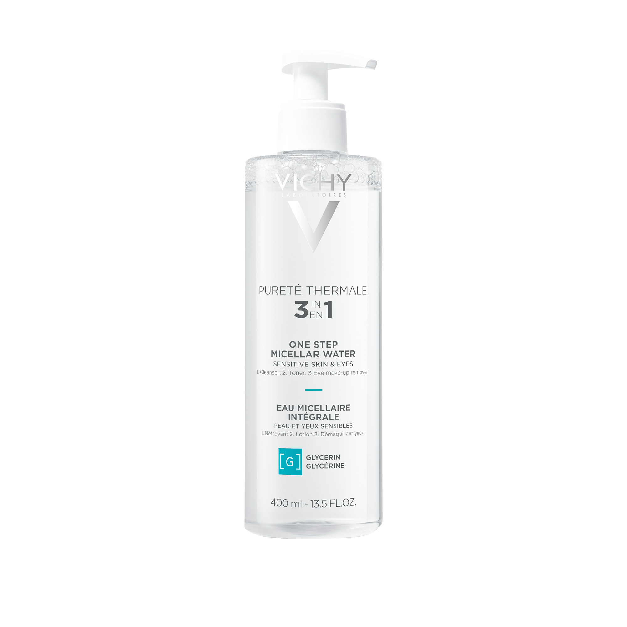 VICHY PURETE THERMALE EAU MICELLAIRE MINERALE 400ML