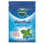 VICKS BONBONS MENTHOL SANS SUCRE 72G