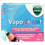 VICKS VAPO ENFANT BAUME MASSANT ET RELAXANT 50G