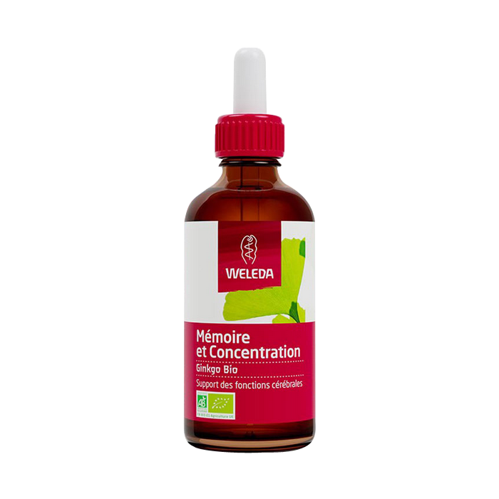 WELEDA MEMOIRE ET CONCENTRATION GINKGO BIO 60ML