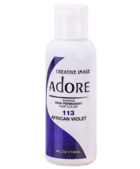 ADORE COULEUR SEMI-PERMANENTE BRILLANTE VIOLET AFRICAIN