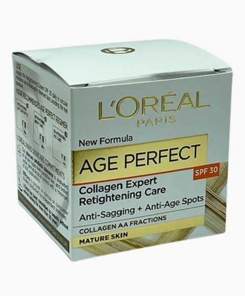AGE PERFECT COLLAGEN EXPERT SOIN RETENUE AVEC SPF 30