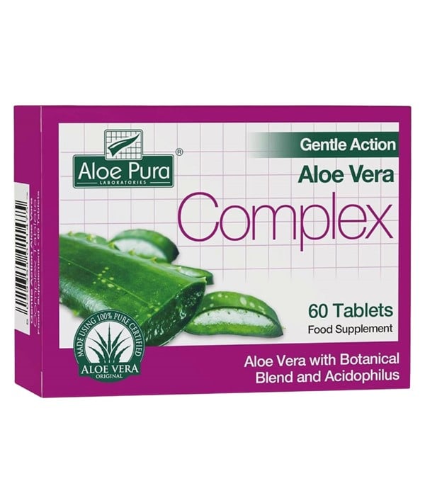 ALOE PURA ACTION DOUCE ALOE VERA COMPRIMÉS DE NETTOYAGE DU CÔLON