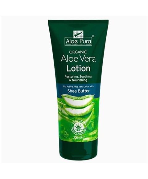 ALOE PURA LOTION D'ALOE VERA BIOLOGIQUE AU BEURRE DE KARITÉ