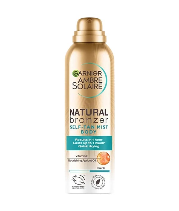AMBRE SOLAIRE BRONZEUR NATUREL AUTOBRONZANT CORPS FONCÉ 
