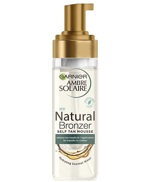 AMBRE SOLAIRE NATURAL BRONZER SELF TAN MOUSSE 