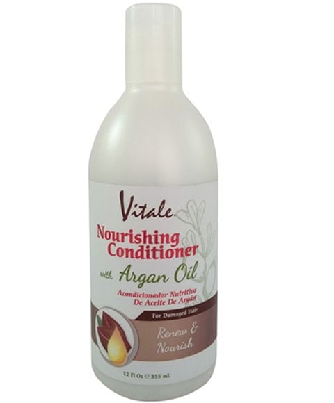 APRÈS-SHAMPOING NOURRISSANT VITALE À L'HUILE D'ARGAN 