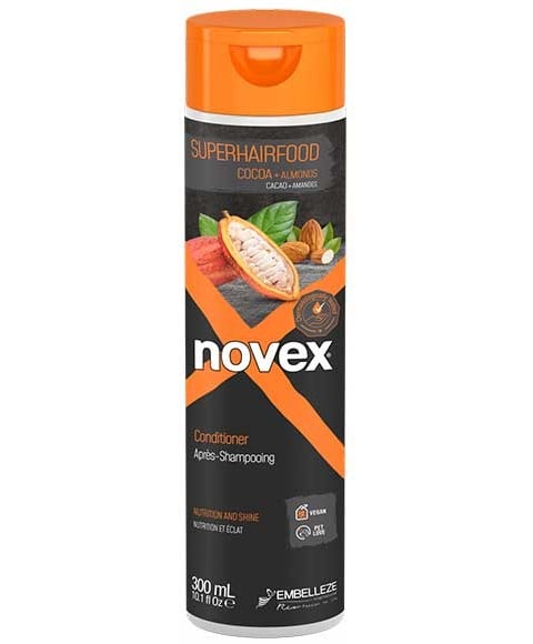 APRÈS-SHAMPOING SUPER HAIR FOOD CACAO PLUS AMANDES 