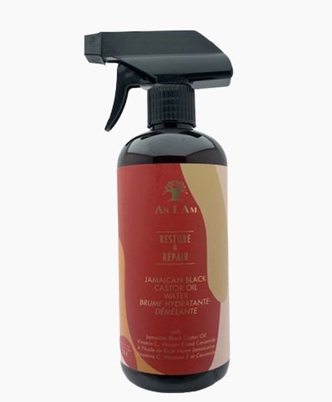 AS I AM JAMAICAN BLACK CASTOR OIL WATER