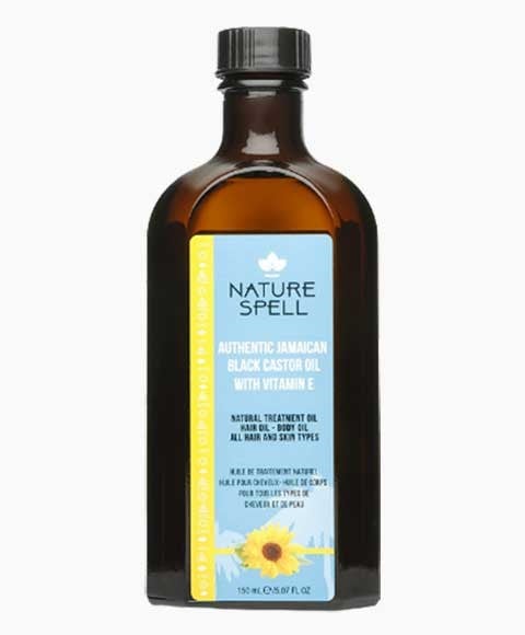 AUTHENTIQUE HUILE DE RICIN NOIRE JAMAÏCAINE AVEC VITAMINE E