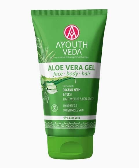 AYOUTH VEDA ALOEVERA GEL AU NEEM ET TULSI BIOLOGIQUES 