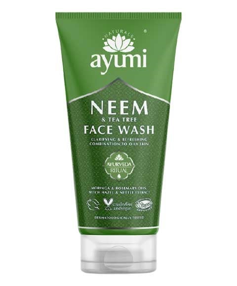 AYUMI NATURALS NEEM ET TEA TREE VISAGE WASH 