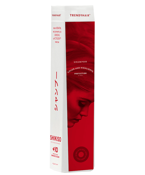 BAIN SHIKISO KERATIN AU GINSENG SHAMPOOING POUR CHEVEUX COLORÉS