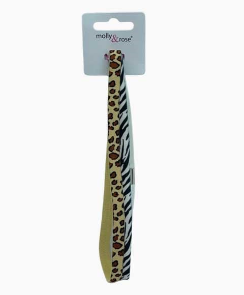 BANDEAU ÉLASTIQUE BANDE ÉLASTIQUE À IMPRIMÉ ANIMAL 8386 