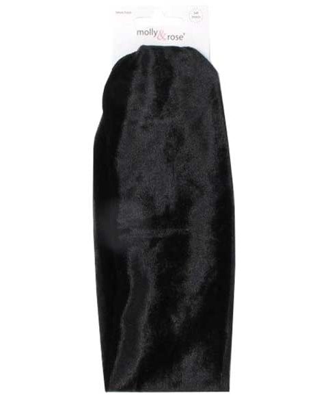 BANDEAU EXTENSIBLE DOUX FINITION VELOURS NOIR6820